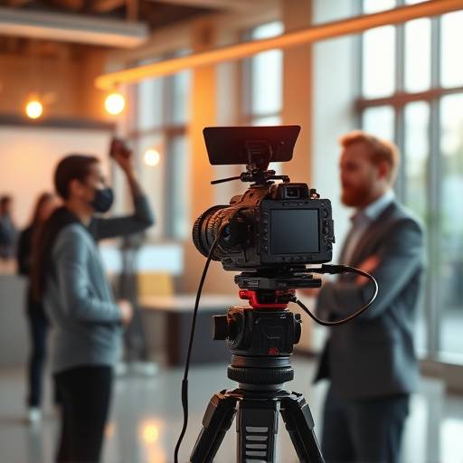 Captura de video corporativo para una startup tecnológica llamada 'Innovació Digital'