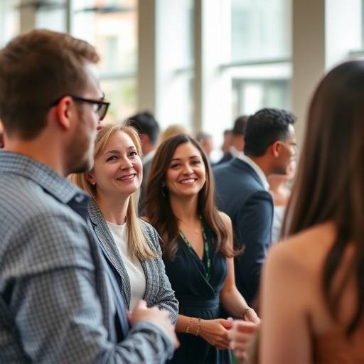 Cobertura audiovisual de un evento empresarial